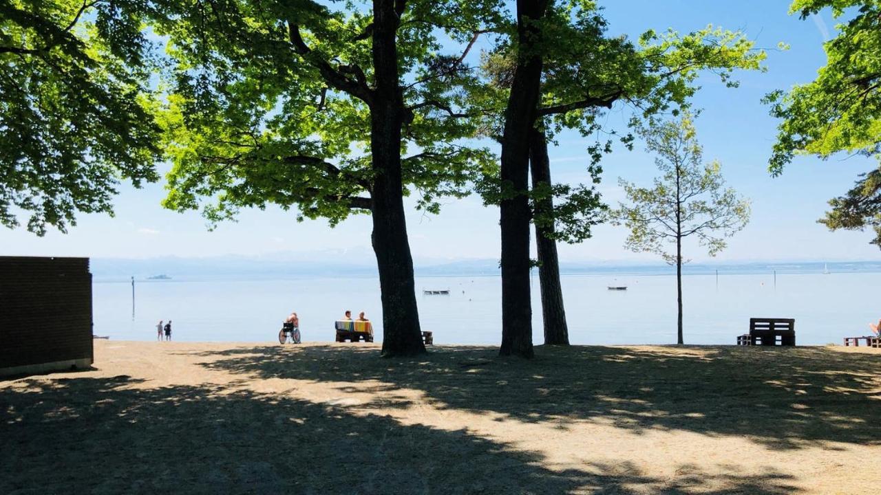 Apartment Seeside Am Frei- Und Seebad Fischbach Friedrichshafen Luaran gambar